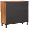 vidaXL Buffet avec stockage Finition Acacia Brun 80 x 33 x 75 cm