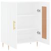 vidaXL Buffet blanc 69,5x34x90 cm bois d'ing&eacute;nierie