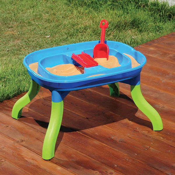 vidaXL Table à sable et à eau 3 en 1 pour enfants 67,5x52x38 cm PP