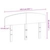 vidaXL T&ecirc;te de lit 120 cm bois massif de pin