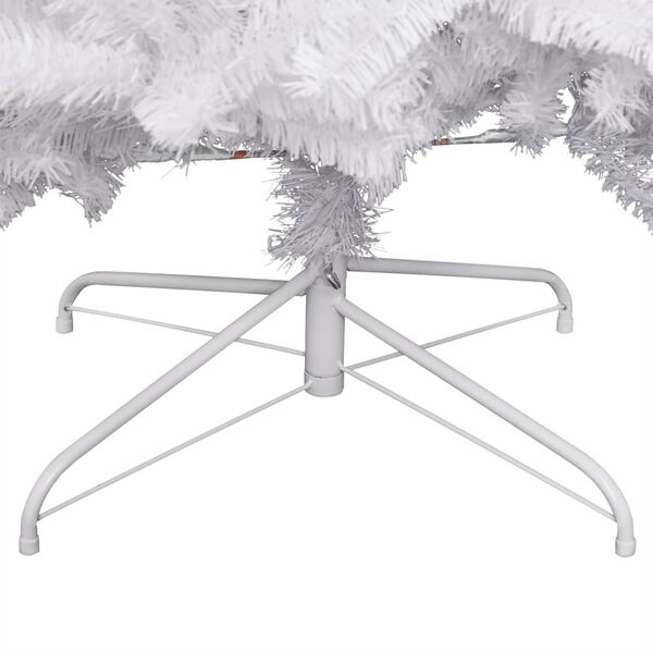 vidaXL Sapin de Noël artificiel à charnières avec neige floquée 180 cm