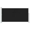 vidaXL Auvent lat&eacute;ral r&eacute;tractable de patio 170x300 cm Noir