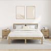 vidaXL Armoire de lit 2 pcs Ch&ecirc;ne artisanal 40 x 35 x 47,5 cm
