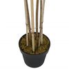 vidaXL Bambou artificiel 1380 feuilles 200 cm vert