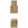 vidaXL Ensemble meuble TV 4 pcs ch&ecirc;ne artisanal 30.5 x 30 x 60 cm