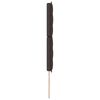 vidaXL T&ecirc;te de lit LED avec t&ecirc;te de lit Marron fonc&eacute; 200 cm Polyester