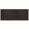 vidaXL Tapis rectangulaire marron fonc&eacute; 80x200 cm bambou