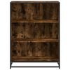 vidaXL Biblioth&egrave;que ch&ecirc;ne fum&eacute; 80,5x35x107,5 cm bois d'ing&eacute;nierie