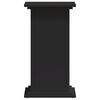 vidaXL Support pour plantes noir 33x33x60 cm bois d'ing&eacute;nierie
