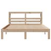 vidaXL Cadre de lit avec t&ecirc;te de lit sans matelas 160x200 cm