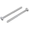 vidaXL Vis 2 pcs Argent&eacute; M6 x 85 mm Acier