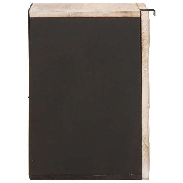 vidaXL Cabinet de Salle de Bain Suspendu Blanc 38 x 33 x 48 cm