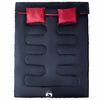 vidaXL Sac de couchage double et oreillers adultes camping 3-4 saisons