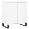 vidaXL Buffet Blanc 60x35x70 cm Bois d'ing&eacute;nierie