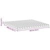 vidaXL Matelas Blanc 180 x 200 cm Mousse PU
