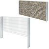 vidaXL Poteaux de cl&ocirc;ture 30 pcs argent&eacute; 160 cm&nbsp;acier galvanis&eacute;