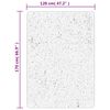 vidaXL Tapis OVIEDO &agrave; poils courts vert 120x170 cm