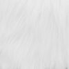 vidaXL Tabouret Blanc Bois de teck massif