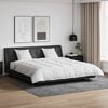 vidaXL Ensemble de Duvet avec oreiller 3 pcs Blanc Plume de canard