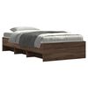 vidaXL Cadre de lit sans matelas ch&ecirc;ne marron 75x190cm bois ing&eacute;nierie