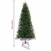vidaXL Sapin de No&euml;l artificiel avec 300 LED Vert 180 cm PE et PVC