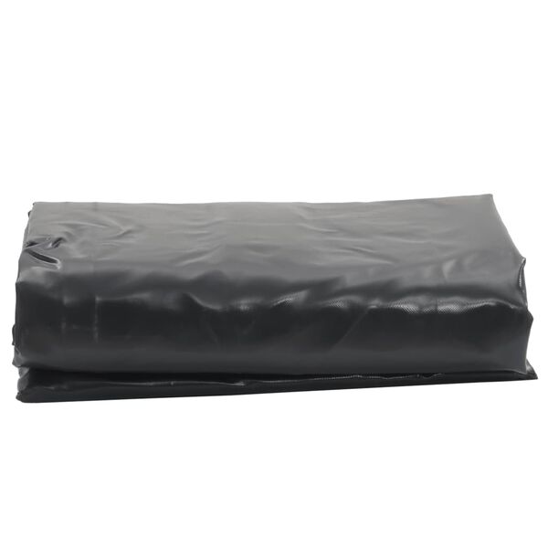 vidaXL B&acirc;che noir 5x7 m 650 g/m&sup2;