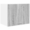 vidaXL Armoire suspendue 2 pcs Gris Sonoma et Blanc 50 x 31 x 40 cm