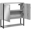 vidaXL Armoire &agrave; miroir de salle de bain sonoma gris bois d&rsquo;ing&eacute;nierie
