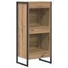 vidaXL Biblioth&egrave;que Ch&ecirc;ne artisan 80 x 30 x 155 cm Bois d'ing&eacute;nierie