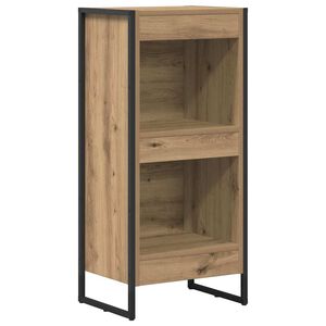 vidaXL Biblioth&egrave;que 40 x 30 x 86,5 cm Bois d'ing&eacute;nierie Ch&ecirc;ne artisan