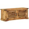 vidaXL Cabinet &agrave; chaussures avec &eacute;tag&egrave;re Marron 110 x 38 x 45 cm