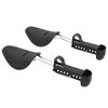 vidaXL Embauchoirs 5 paires noir EU 35-38 plastique