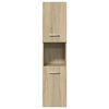 vidaXL Ensemble de meubles de salle de bain 3 pcs ch&ecirc;ne sonoma
