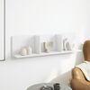 vidaXL Armoire murale 100x16,5x30 cm blanc bois d'ing&eacute;nierie