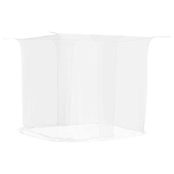 vidaXL Moustiquaire suspendue 156 maille blanc 220x200x210 cm