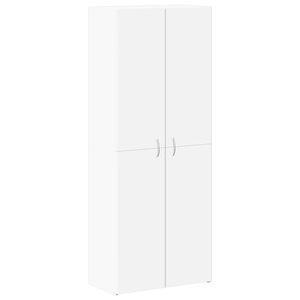 vidaXL Armoire de classement blanc 60x32x153 cm bois d'ingénierie