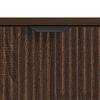 vidaXL Cabinet de salle de bain Ch&ecirc;ne brun 39,5 x 36 x 88 cm