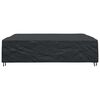 vidaXL Housse pour meubles Uni Noir 300 x 300 x 70 cm 420D