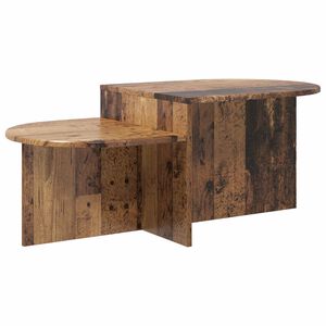 vidaXL Table basse Bois ancien 100 x 50 x 40 cm Bois d'ing&eacute;nierie