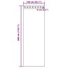 vidaXL Rideaux en voile avec &oelig;illets 2 pcs terre cuite