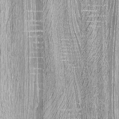 vidaXL Armoire de lavabo Sonoma gris 60x38,5x48 cm Bois d'ingénierie
