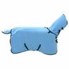 vidaXL Couverture &Eacute;quine Aqua Complet 105 cm Fleece en polyester