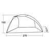 Easy Camp Abri de plage Beach Gris et sable