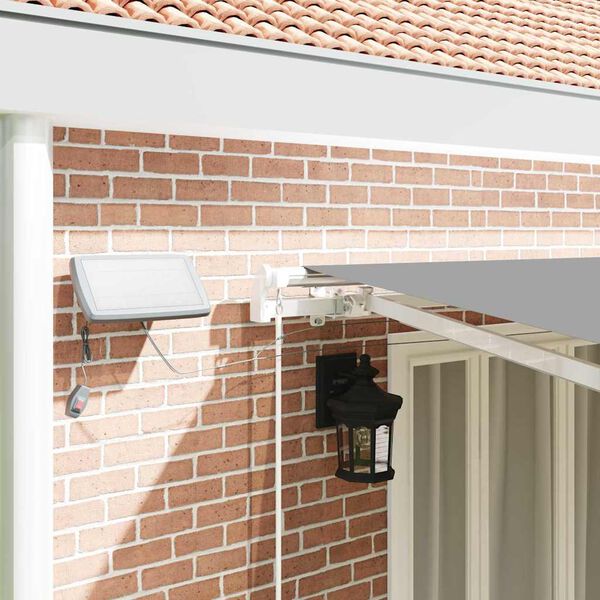 vidaXL Cadre d'auvent Blanc 600 &times; 300 cm Aluminium