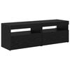 vidaXL Meuble TV 2 pcs Ch&ecirc;ne noir 60 x 35 x 40 cm Bois d'ing&eacute;nierie