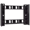 vidaXL Ensemble de meubles TV 10 pcs Gris Bois d&rsquo;ing&eacute;nierie