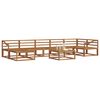 vidaXL Ensemble de canap&eacute;s d'ext&eacute;rieur 8 pcs Naturel