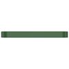 vidaXL Lit sur&eacute;lev&eacute; de jardin Acier galvanis&eacute; 396x100x36cm Vert