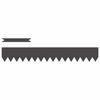vidaXL Bordure de Pelouse 30 pcs Noir 100 x 0.05 x 20 cm
