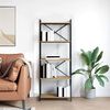 vidaXL &Eacute;tag&egrave;re Ch&ecirc;ne artisanal 60 x 30 x 155 cm Bois d'ing&eacute;nierie